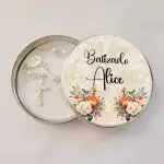 Latinha de Batizado com Terço