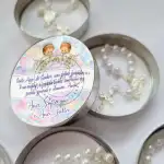 Lembrança para Batizado Gêmeas