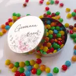 Lembrancinha 15 anos Marrom e Rosa