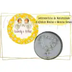 Lembrancinha de Maternidade Tercinho Anjinhos Menino Menina