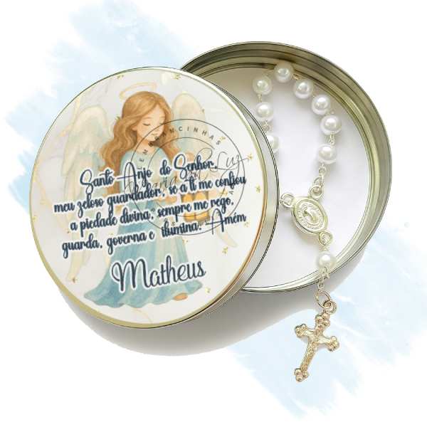 Lembrancinha Oração Anjo Guarda