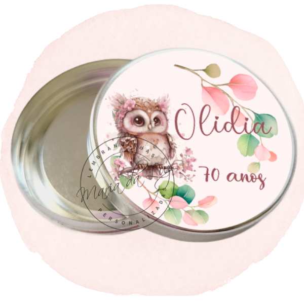 Lembrancinhas Aniversário 70 Anos Latinha Personalizada Vazia Decoração
