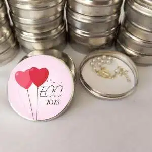 Lembranças Ecc Latinha com Mini Tercinho Decoração