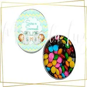 Lembrancinhas de Maternidade Gemeos  Decoração