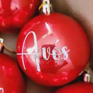 Bola Natal Personalizada