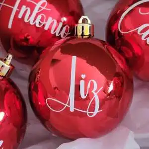 Bola de Natal Personalizada Papai Noél