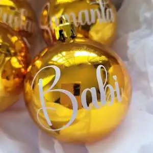 Bolas de Natal Personalizadas