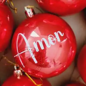 Bolas Natal com Palavras