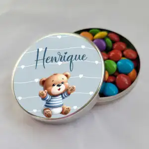 Lembrancinha Latinha Lembrança Bebê