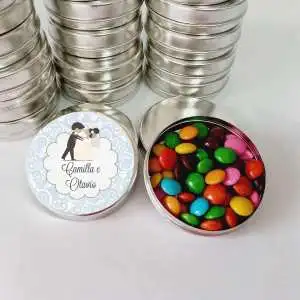 Latinhas Mint To Be Personalizadas Casamento