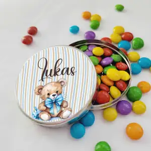 Lembrancinhas Latinhas Personalizadas para Maternidade