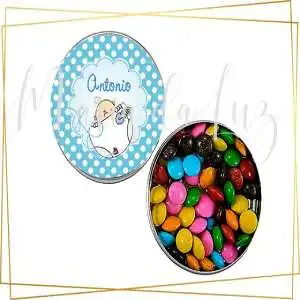 Lembrancinhas Latinhas Personalizadas para Nascimento