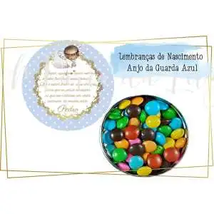 Lembrança de Nascimento Anjo Guarda Azul
