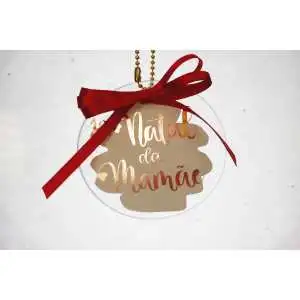 Lembrancinha 1o Natal da Mamãe