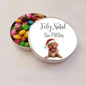 Lembrancinha de Natal Cachorrinho