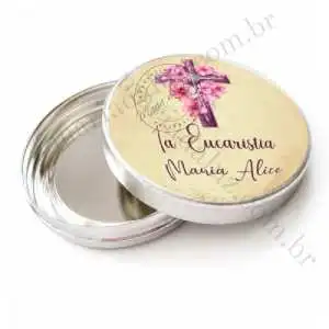 Lembrancinha Primeira Eucaristia Personalizada Menina