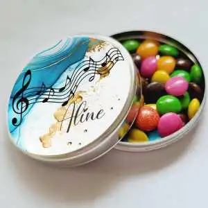 Lembrancinha de Aniversário Tema Música
