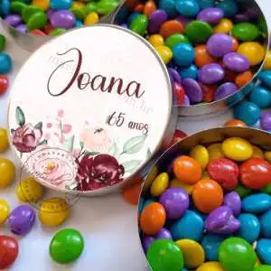 Lembrancinha para Aniversário de 65 anos