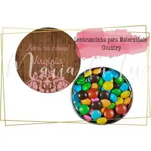 Lembrancinha para Maternidade Country
