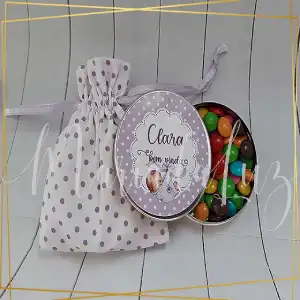 Lembrancinhas Maternidade Lilás Embalagem